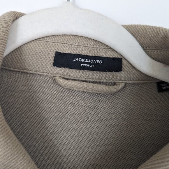 Tan Jack & Jones jacket, men's large - Picture 3 of 4